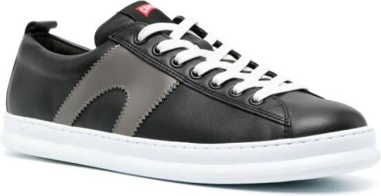 Camper Runner Four leren sneakers Zwart