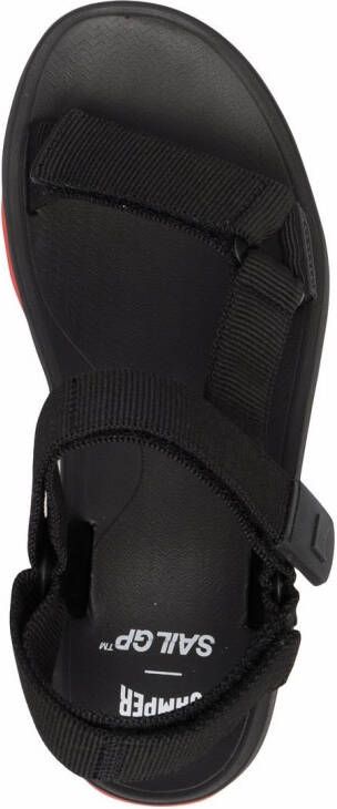 Camper x SailGP Match sandalen met klittenband Zwart