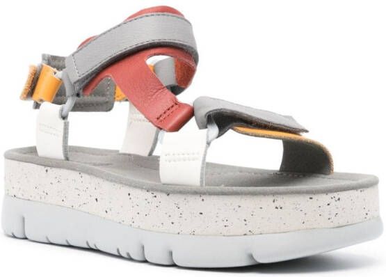 Camper Sandalen met klittenband Grijs