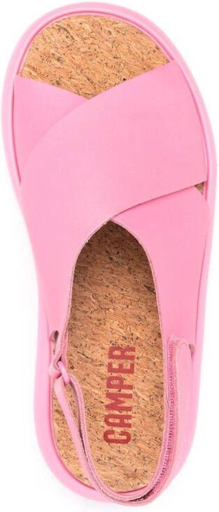 Camper Sandalen met open neus Roze