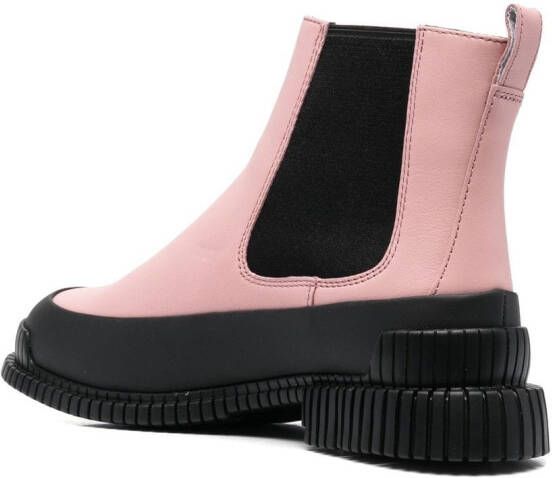 Camper Slip-on enkellaarzen Roze