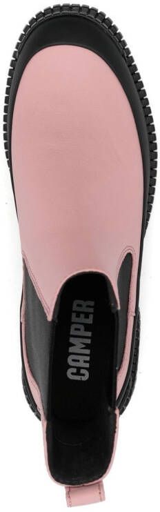 Camper Slip-on enkellaarzen Roze