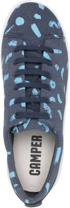 Camper Sneakers met abstract patroon Blauw