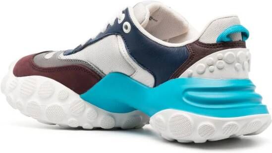 Camper Sneakers met colourblocking Blauw