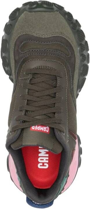 Camper Sneakers met colourblocking Groen