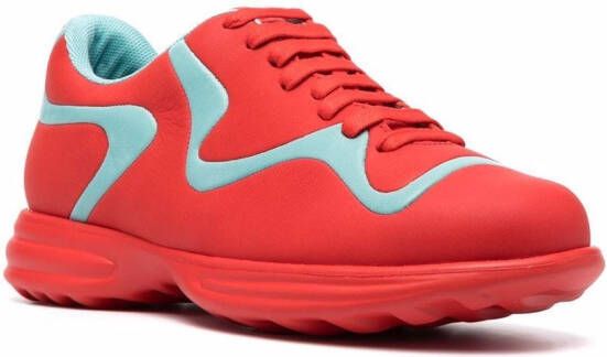 Camper Sneakers met colourblocking Rood
