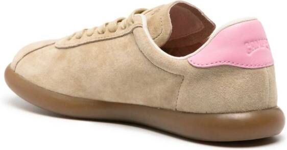 Camper Sneakers met leren vlak Beige