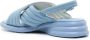 Camper Spiro gewatteerde slingback sandalen Blauw - Thumbnail 3