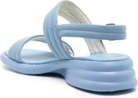 Camper Spiro leren sandalen Blauw