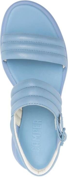 Camper Spiro leren sandalen Blauw