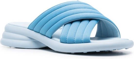 Camper Spiro sandalen met kruisbandjes Blauw