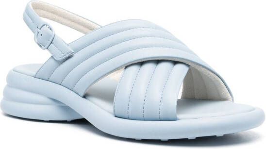 Camper Spiro sandalen met kruisbandjes Blauw