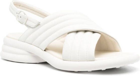 Camper Spiro sandalen met kruisbandjes Wit