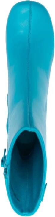 Camper Tabi enkellaarzen Blauw