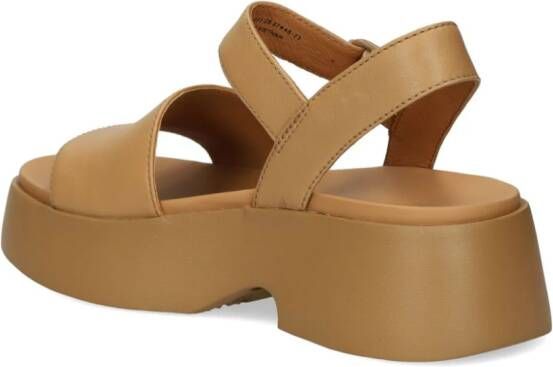 Camper Tasha leren sandalen Bruin