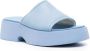 Camper Tasha leren sandalen Blauw - Thumbnail 2