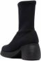 Camper Thelma laarzen met chunky hak dames TENCEL™ Gerecyclede PET rubber Stof 37 Zwart - Thumbnail 2