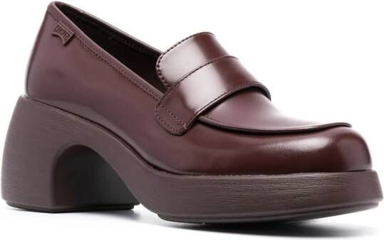 Camper 65 mm Thelma loafers met hak Zwart - Foto 10
