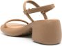 Camper Thelma leren sandalen Beige - Thumbnail 3