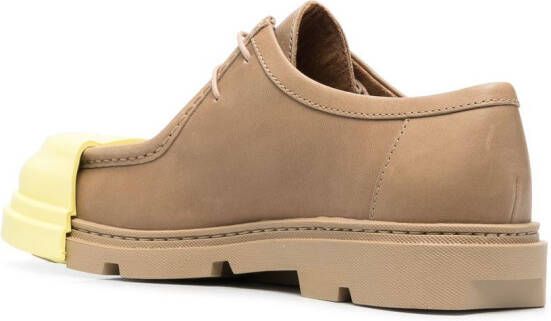 Camper Junction brogues met contrasterende neus Beige
