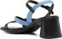 Camper Twins leren sandalen Zwart - Thumbnail 3