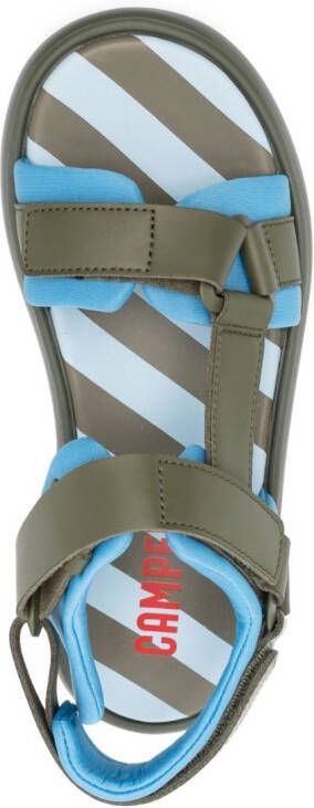 Camper Sandalen met klittenband Groen