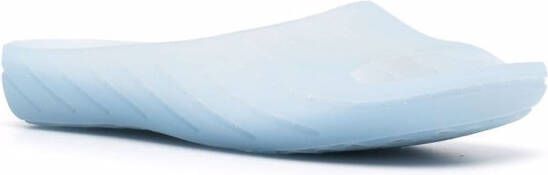 Camper Wabi slippers met open neus Blauw