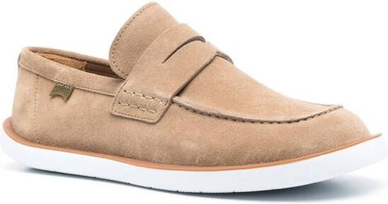 Camper Wagon penny loafers Beige