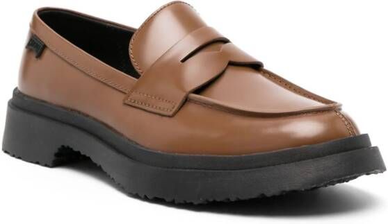 Camper Walden leren loafers Bruin