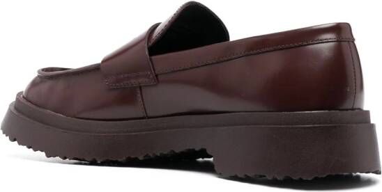 Camper Walden leren loafers Bruin