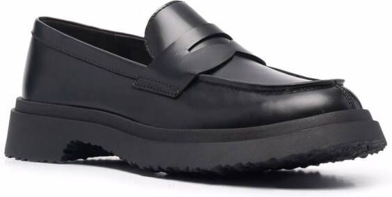 Camper Walden leren loafers Zwart