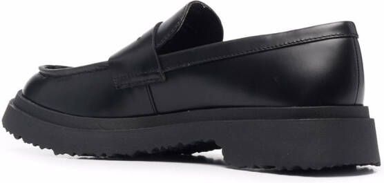 Camper Walden leren loafers Zwart