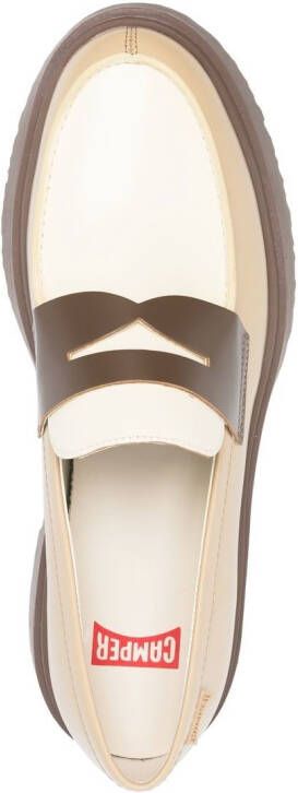 Camper Walden slip-on loafers Beige