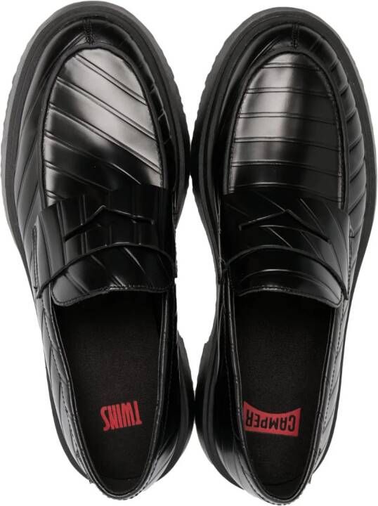 Camper Walden leren loafers Zwart - Foto 6