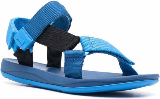 Camper x SailGP Match sandalen met klittenband Blauw