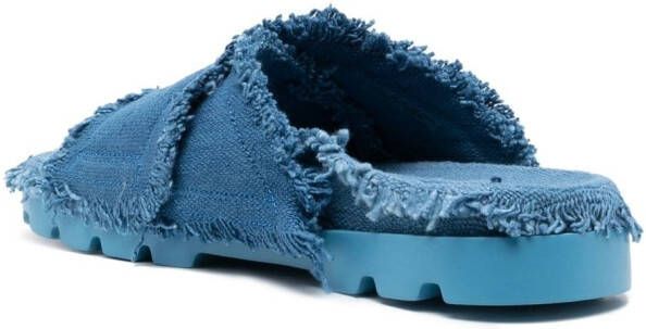 CamperLab Brutus sandalen met franje Blauw