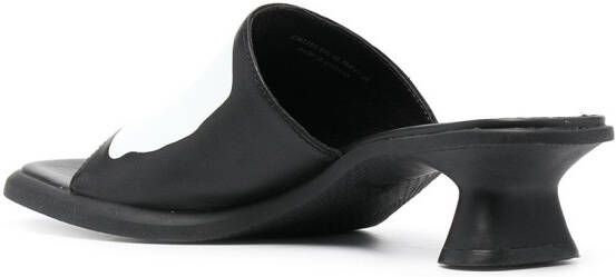 CamperLab Dina sandalen met verfstreek Zwart