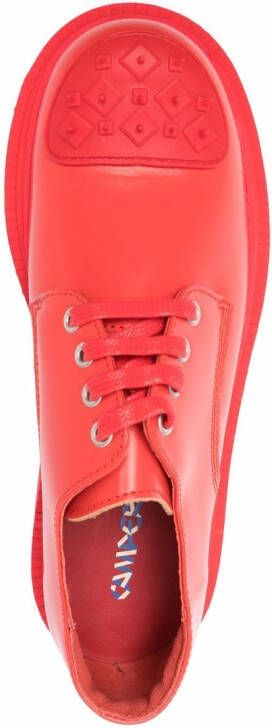 CamperLab Eki leren derby schoenen Rood