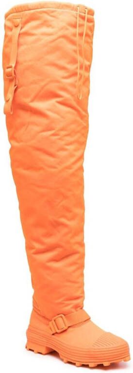 CamperLab Gewatteerde knielaarzen Oranje