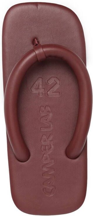 CamperLab Hastalavista teenslippers Rood