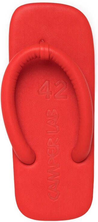 CamperLab Hastalavista teenslippers Rood