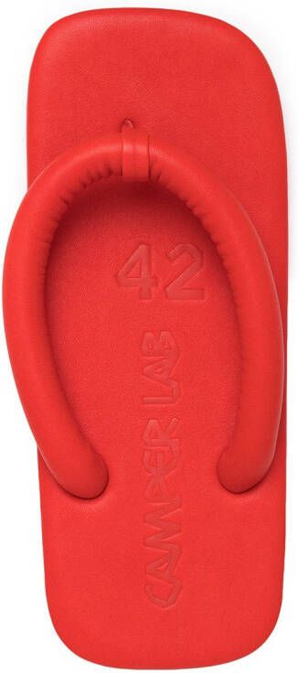 CamperLab Hastalavista teenslippers Rood