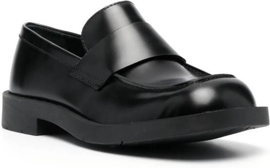 CamperLab Neuman leren loafers Zwart