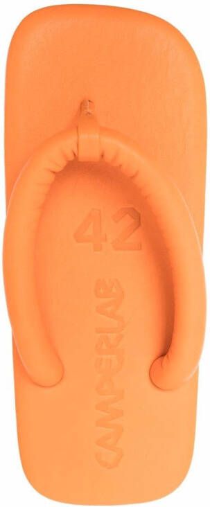 CamperLab Sandalen met open neus Oranje