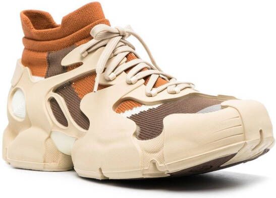 CamperLab Sneakers met vlakken Beige