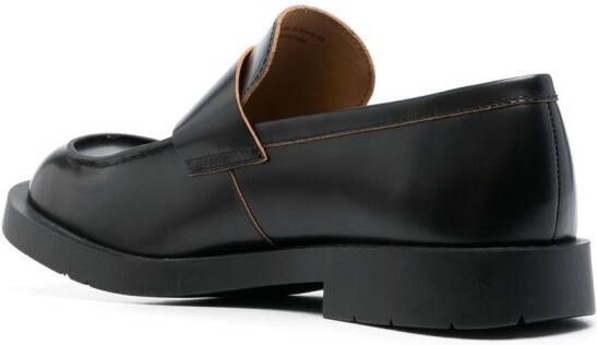 CamperLab Leren loafers Zwart