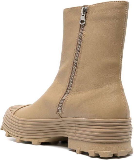 CamperLab Traktori leren laarzen Beige