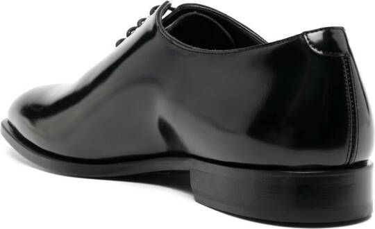 Canali Oxford lakleren schoenen Zwart