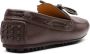 Car Shoe Leren loafers met strikdetail Bruin - Thumbnail 3