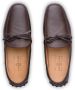 Car Shoe Leren loafers met strikdetail Bruin - Thumbnail 4